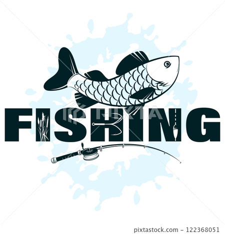 Fish rod design for fishing 122368051