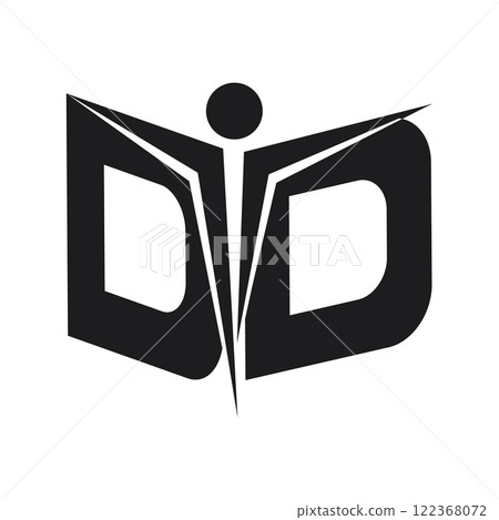 DTD text based logo design DTD text based logo design 122368072