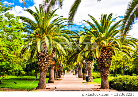 Views of the interior of the Paloma de Benalmadena Park, Malaga 122368225