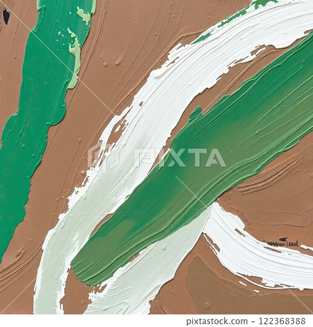 Oil painting background with random chaotic brush strokes. Artistic texture in natural earth tones. Oil painting background with random chaotic brush strokes. Artistic texture in natural earth tones. 122368388
