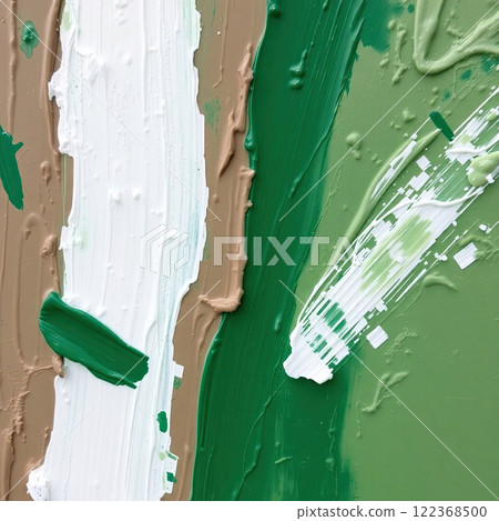 Oil painting background with random chaotic brush strokes. Artistic texture in natural earth tones. Oil painting background with random chaotic brush strokes. Artistic texture in natural earth tones. 122368500