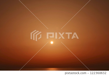 Sunset at Cala de Roche, Conil de la Frontera	 122368632