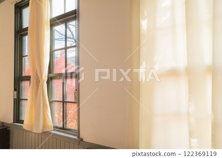 Light shining through the window [Agatanomori Cultural Center] 122369119