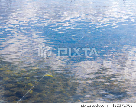 波光粼粼的河流06 122371703