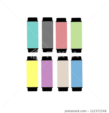 sewing thread icon, vectors illustration sewing thread icon, vectors illustration 122372348