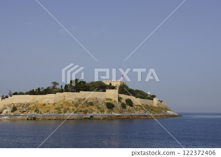 Kusadasi Castle in Kusadasi, Turkey 122372406