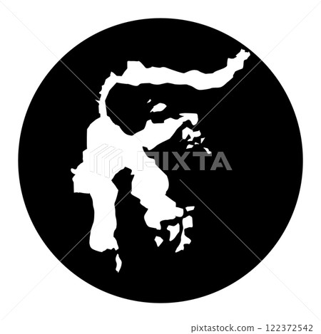 Sulawesi island map vector illustration symbol design Sulawesi island map vector illustration symbol design 122372542