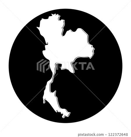 thailand map icon vectors illustration thailand map icon vectors illustration 122372648