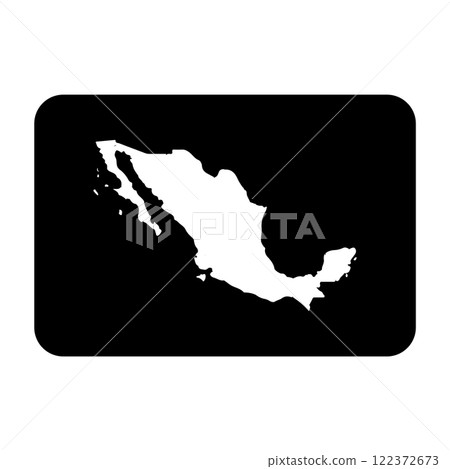 mexico country map icon vectors illustration symbol design mexico country map icon vectors illustration symbol design 122372673