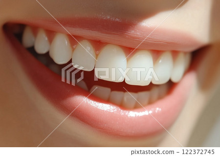 White Teeth Image Generation AI 122372745
