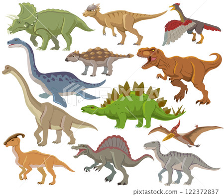 恐龍插圖集 122372837