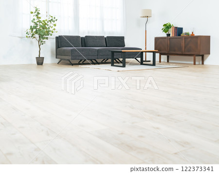 有現代室內裝潢的空客廳 有現代室內裝潢的空客廳 122373341