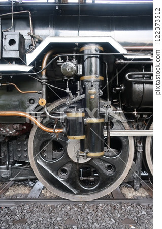Driving wheel of steam locomotive 122373512