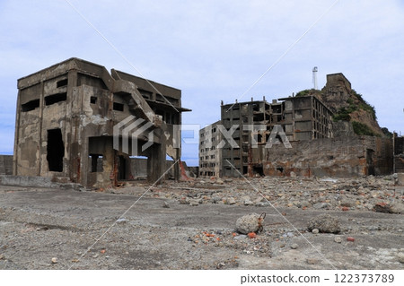 世界遺產軍艦島（端島）《長崎》 122373789
