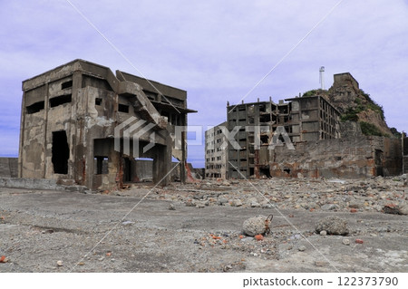 世界遺產軍艦島(端島)《長崎》 世界遺產軍艦島(端島)《長崎》 122373790