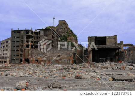 World Heritage Site: Gunkanjima (Hashima Island)《Nagasaki》 122373791