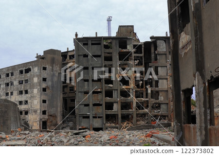 World Heritage Site: Gunkanjima (Hashima Island)《Nagasaki》 World Heritage Site: Gunkanjima (Hashima Island)《Nagasaki》 122373802