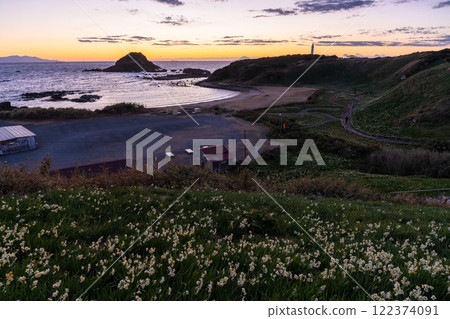 [靜岡縣]伊豆半島築木崎的黎明 122374091