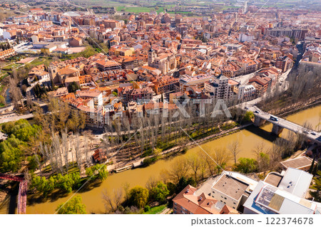 Drone photo of Aranda de Duero, Spain Drone photo of Aranda de Duero, Spain 122374678