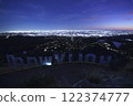 Hollywood Sign and Los Angeles at Dusk 15mm 122374777