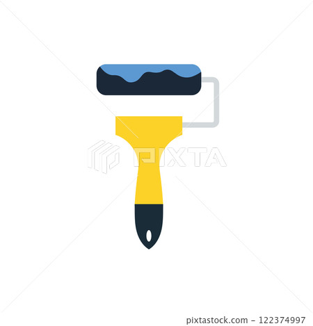 Paint roller icon Paint roller icon 122374997