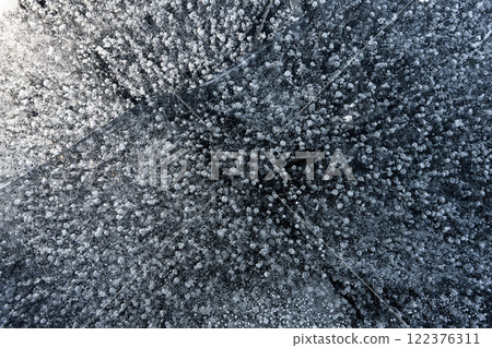 Ice Bubbles Ice Sculptures Akagi Onuma 122376311