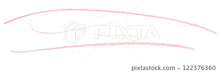 pink pencil strokes isolated on transparent background 122376360