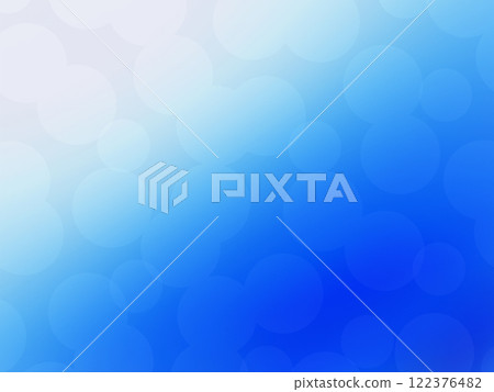 Soap pattern Ocean blue Polka dot Gradient 4:3/Background material 122376482