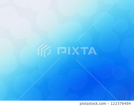 Soap pattern Ocean Cyan Polka dot Gradient 4:3/Background material 122376484