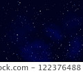 Starry sky, space, galaxy 4:3/background material 122376488