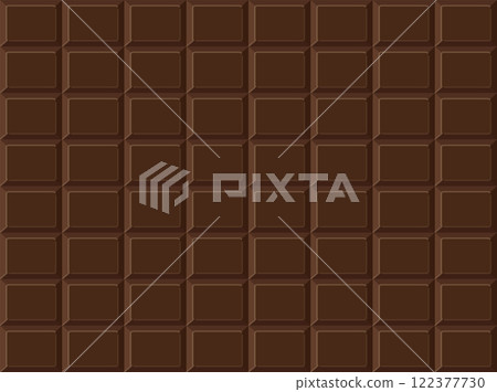 Chocolate bar simple vector 122377730