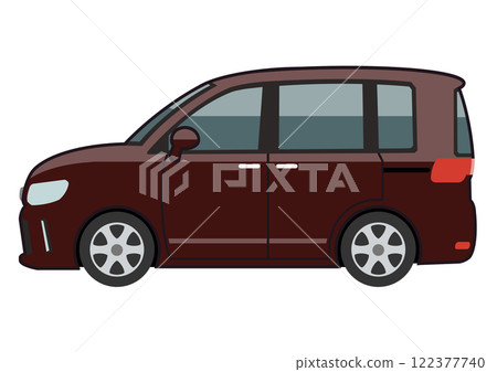 Compact minivan 122377740