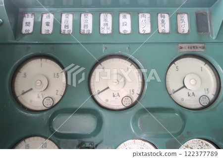 電力機車司機室儀表 電力機車司機室儀表 122377789