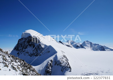 Matterhorn Glacier Paradise from Zermatt Switzerland 122377831