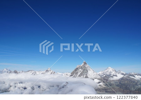 Matterhorn seen from Glacier Paradise, Zermatt, Switzerland 122377840