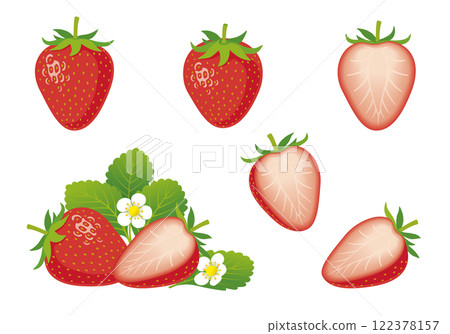 草莓草莓圖圖標集 122378157