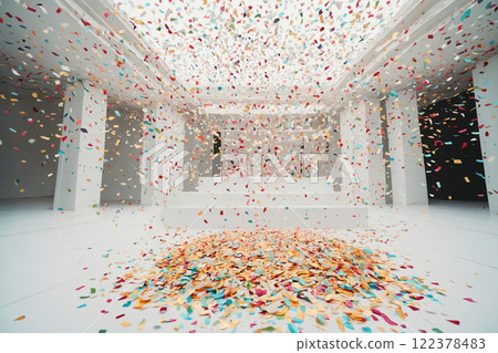 五彩紙屑場地 AI 生成圖像 五彩紙屑場地 AI 生成圖像 122378483