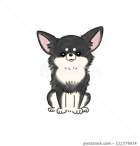 長外套吉娃娃(黑白) 長外套吉娃娃(黑白) 122379934