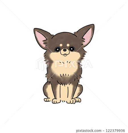 吉娃娃長外套(巧克力色) 吉娃娃長外套(巧克力色) 122379936