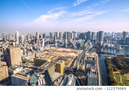 2020 年日本東京城市景觀 - 邁向新時代。築地市場舊址一景。邁向重建…=1 月 23 日 2020 年日本東京城市景觀 - 邁向新時代。築地市場舊址一景。邁向重建…=1 月 23 日 122379969