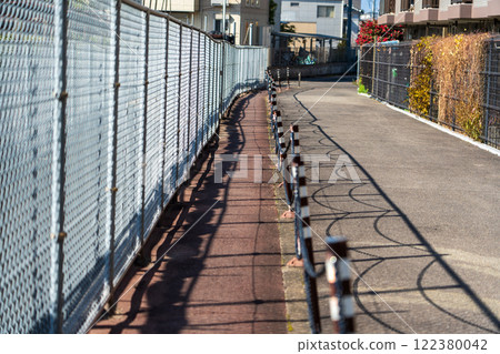 Setback road Binary road passage Dedicated passage 122380042