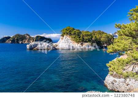 [靜岡縣]堂島的美麗海岸線和西伊豆的風景名勝 122380748