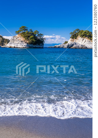 <Shizuoka Prefecture> The beautiful coastline of Dogashima and the scenic spots of Nishiizu 122380760