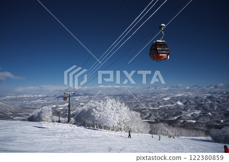 Rusutsu Ski Resort in winter: East Gondola No. 2 122380859
