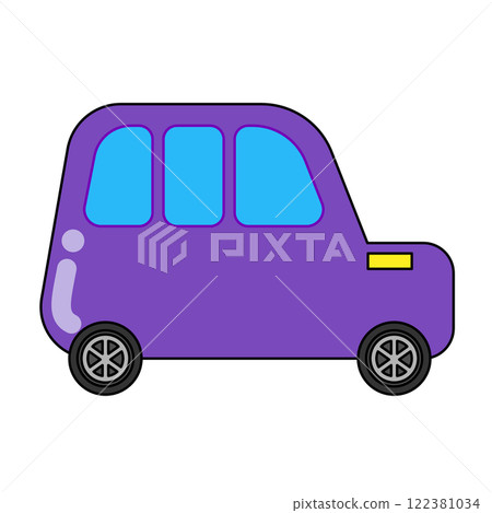 適合家庭的大型汽車的插圖 122381034