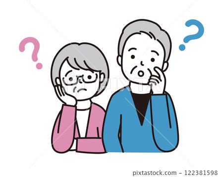 Troubled couple 122381598