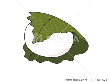 簡單的柏年糕的插圖 簡單的柏年糕的插圖 122381871