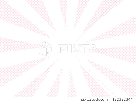 Stylish concentrated red lines with fine dots Stylish concentrated red lines with fine dots 122382344