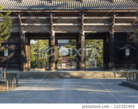 東大寺南門所在的參拜道風景 122382464