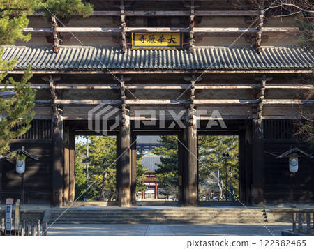 東大寺南門所在的參拜道風景 122382465